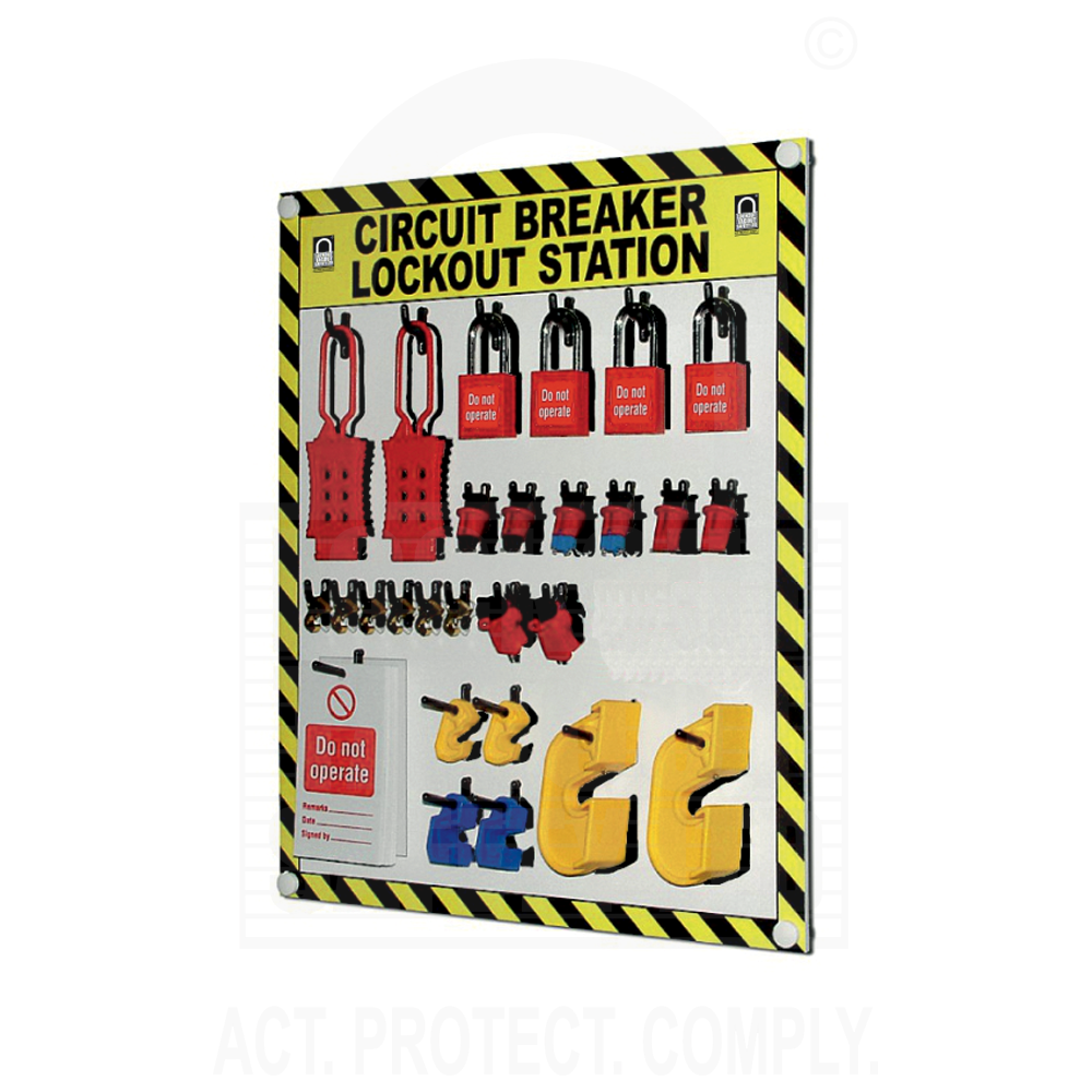 Custom LSE315 Circuit Breaker Lockout Station Custom LSE315 Circuit Breaker Lockout Station